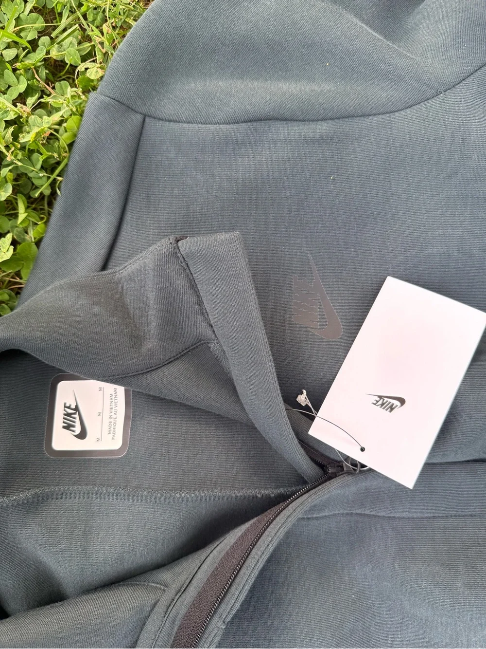 NWT Nike Sportswear Tech Fleece Jumpsuit Seaweed Green M